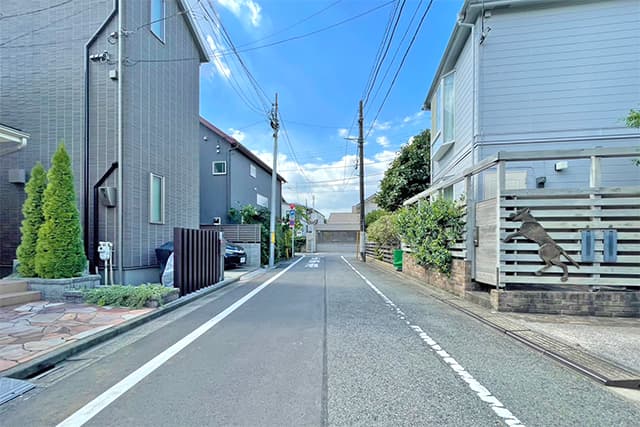 前面道路①