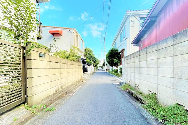 前面道路②