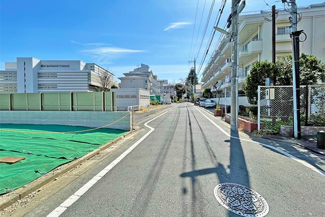 前面道路①