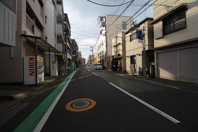 前面道路②