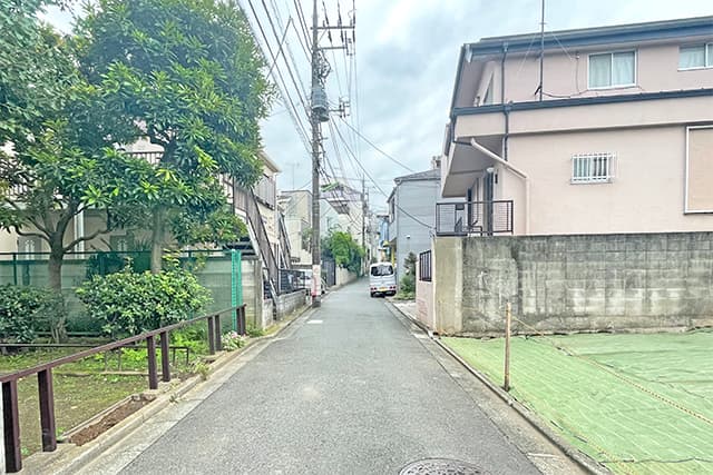 前面道路②