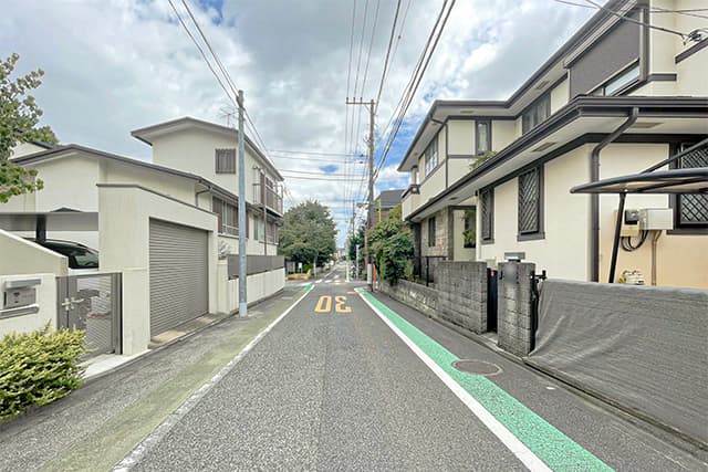 前面道路①
