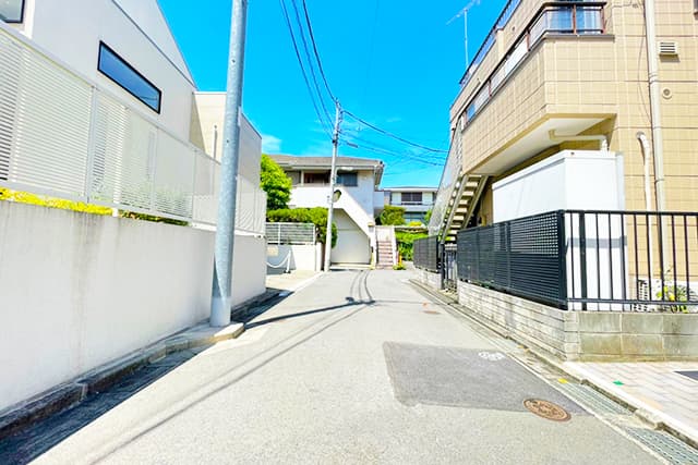 前面道路②