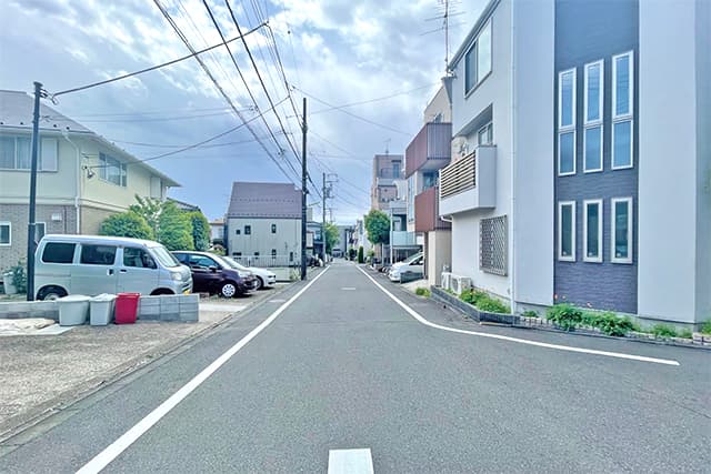 前面道路①