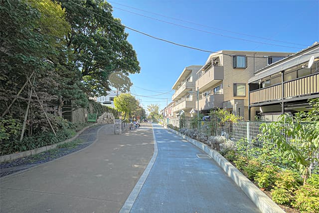 前面道路③