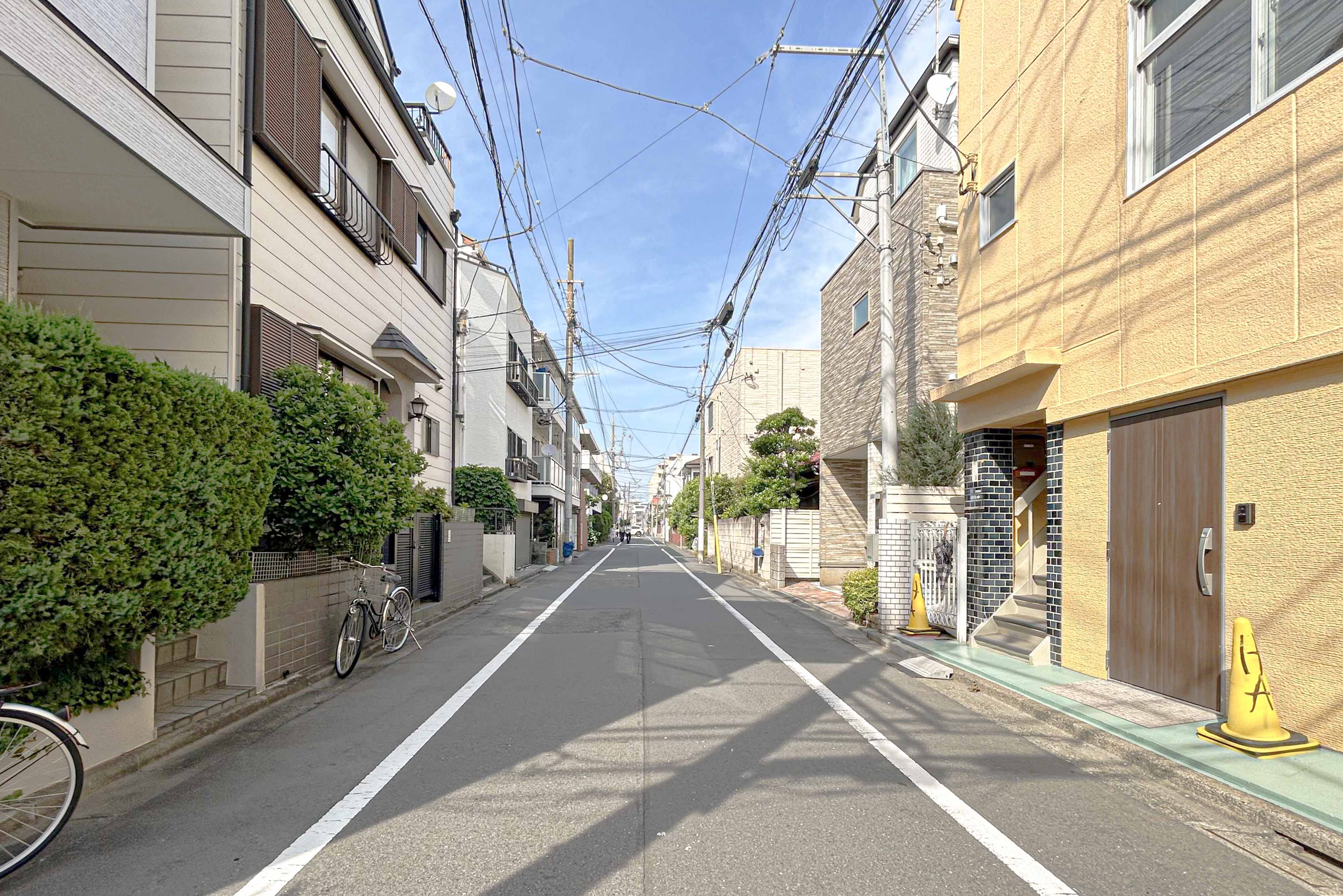 前面道路②