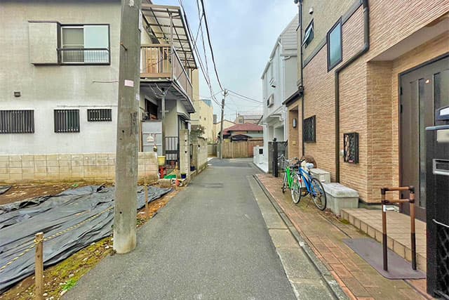 前面道路②