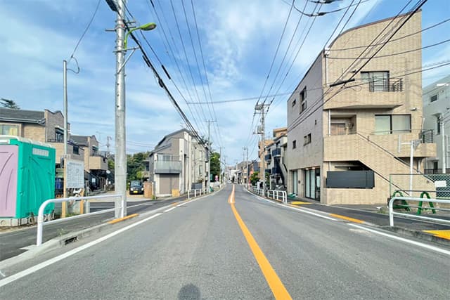 前面道路②