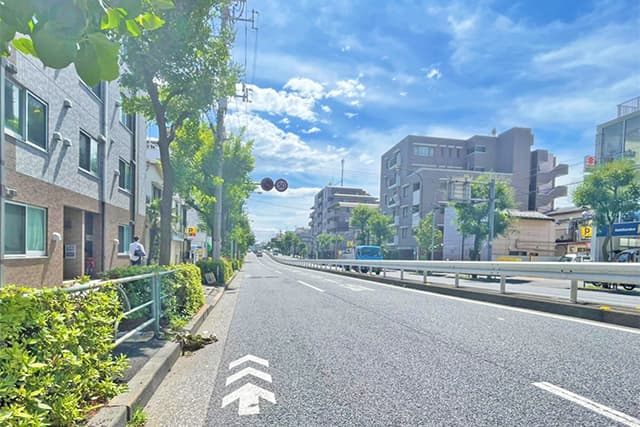 周辺道路①（環八通り）
