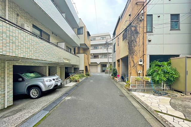 前面道路②