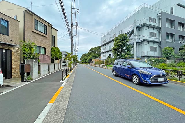 前面道路①