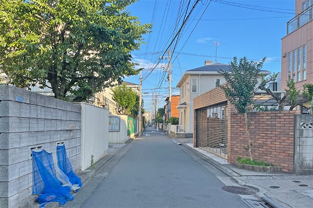 前面道路①
