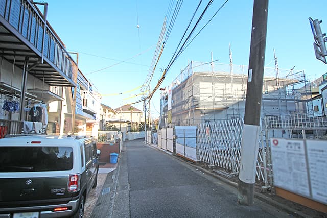 前面道路②