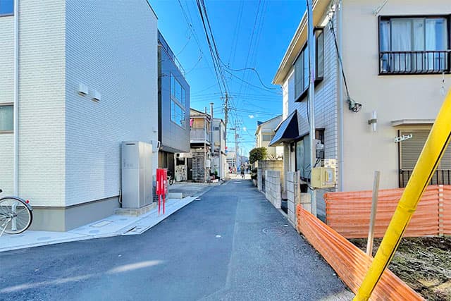 前面道路②