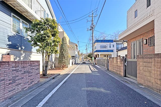 前面道路②
