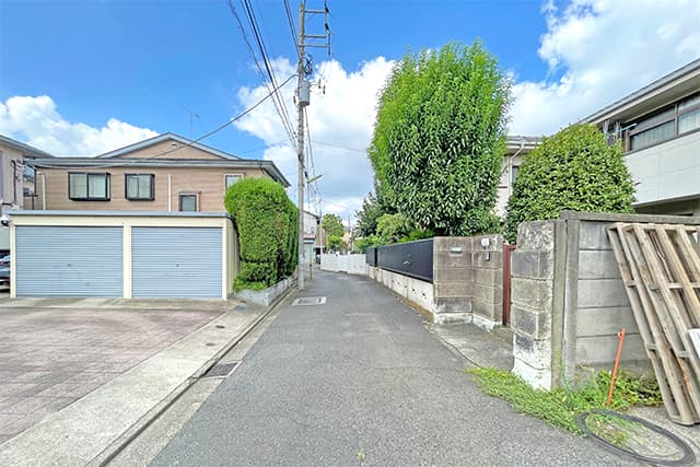 前面道路①