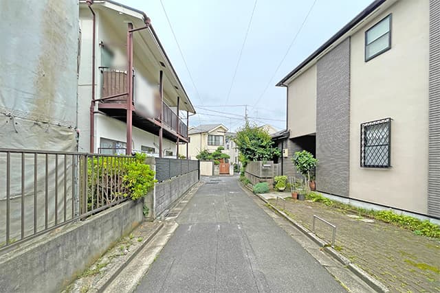 前面道路②