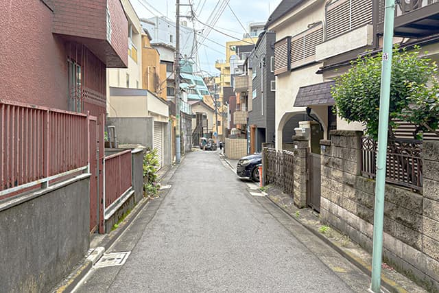 前面道路③（北西側約3.6m）