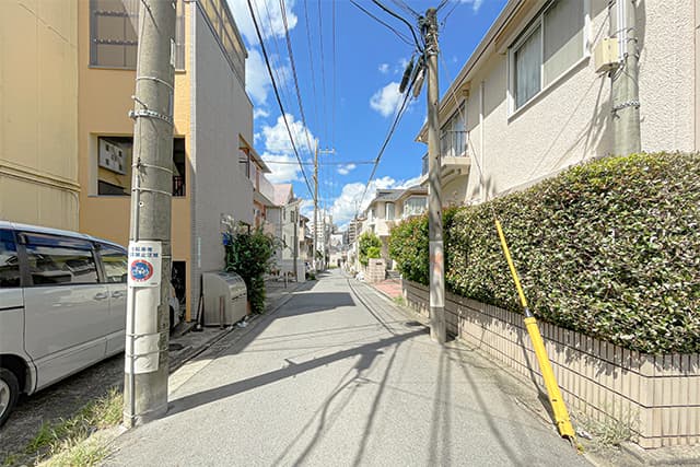 前面道路②