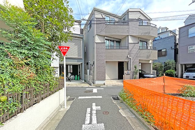 前面道路①