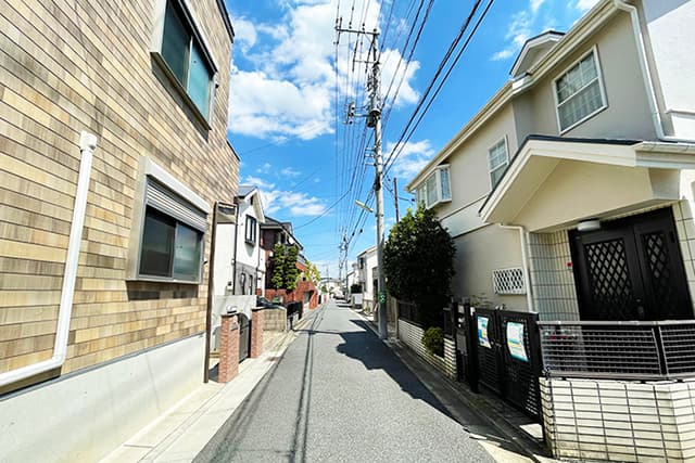 前面道路