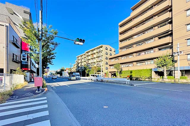 周辺道路①（環八通り）