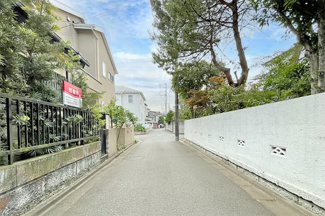 前面道路②