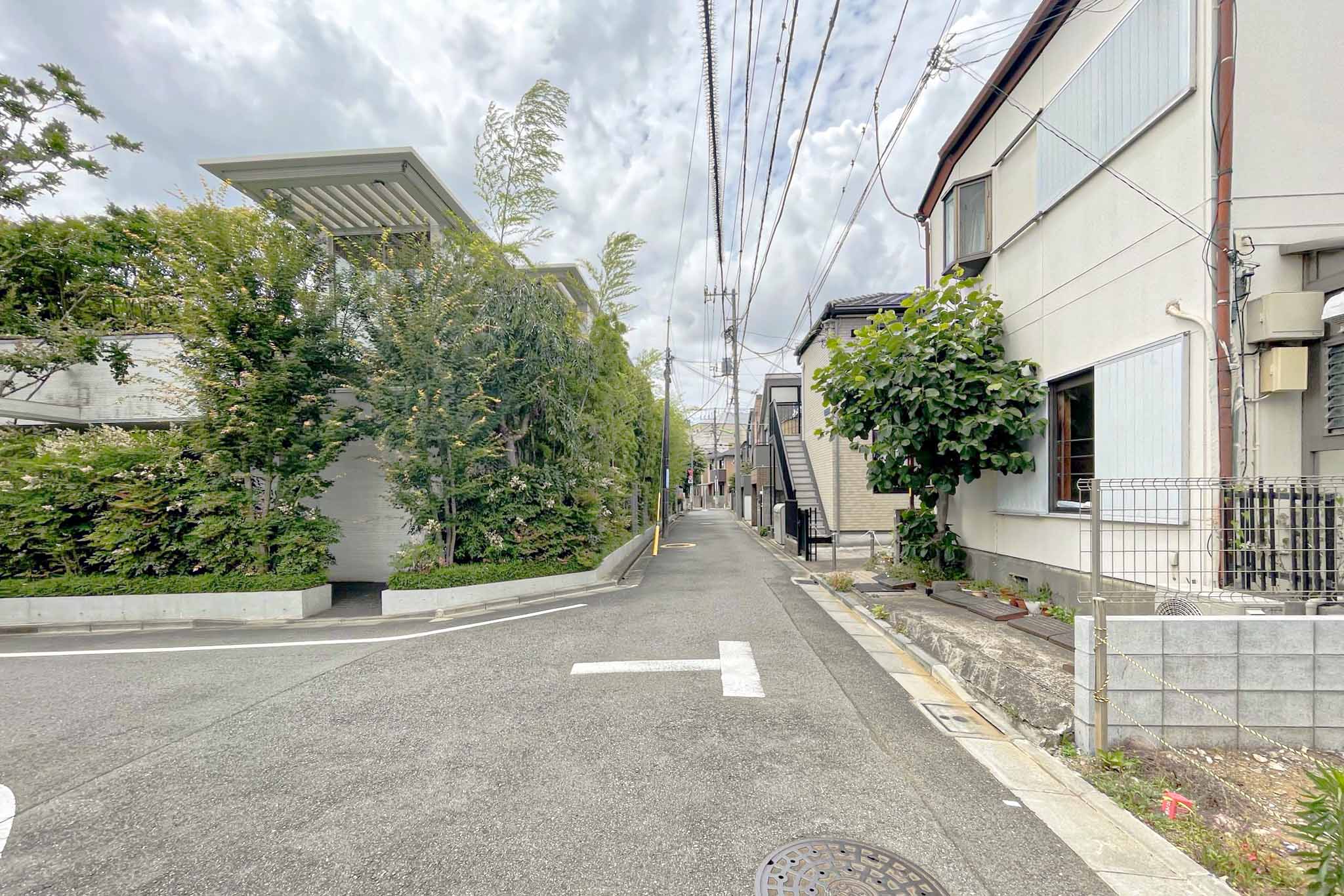前面道路②