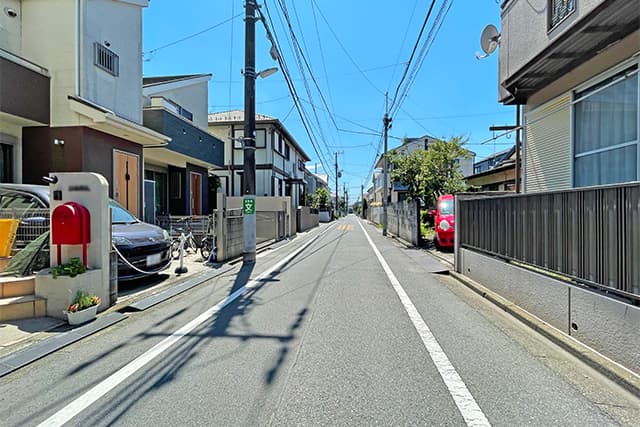 前面道路①