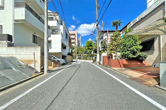 前面道路②