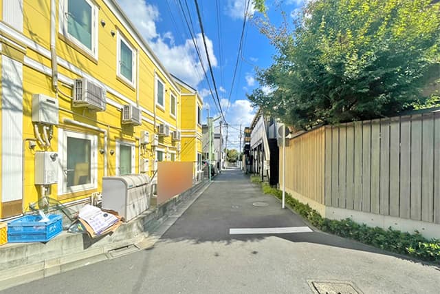 前面道路②