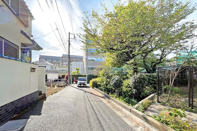 前面道路②