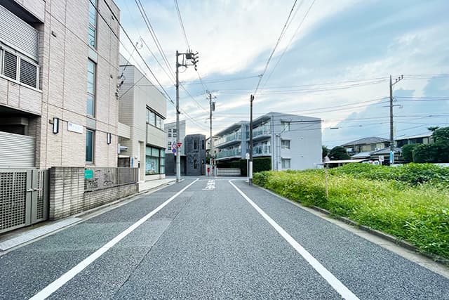 前面道路②