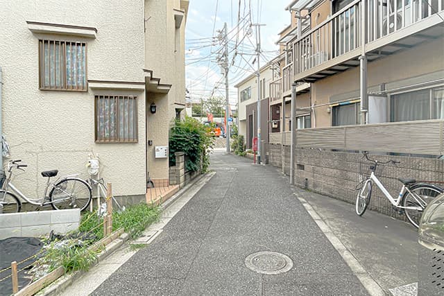 前面道路②