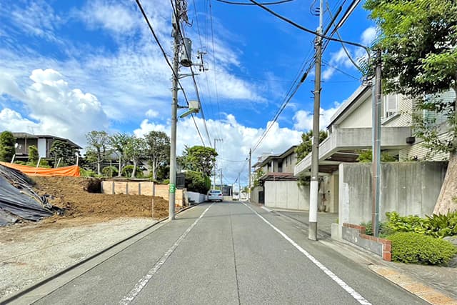 前面道路①