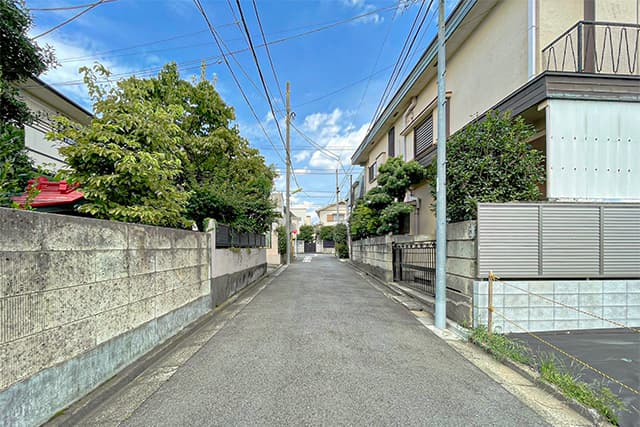 前面道路①