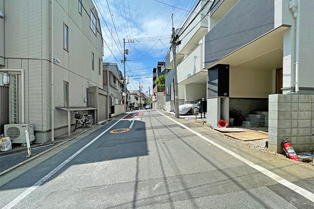 前面道路②
