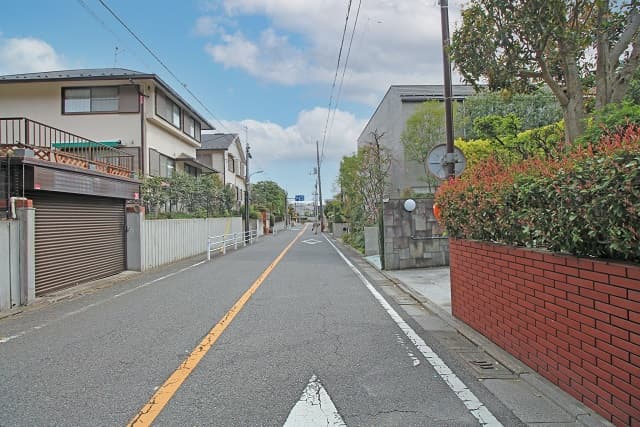 前面道路①