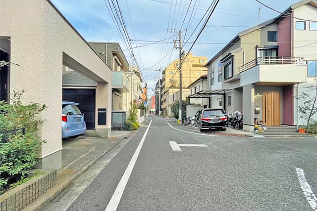 前面道路②