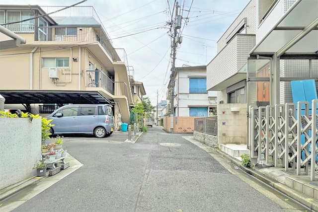 前面道路②