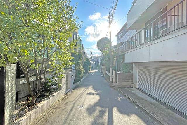 前面道路②