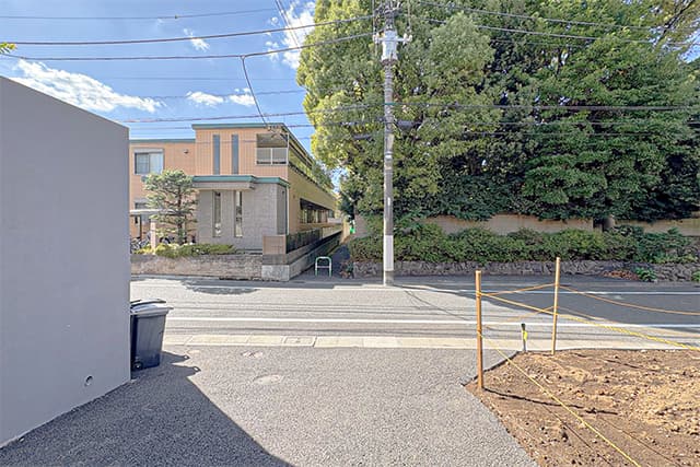 前面道路③
