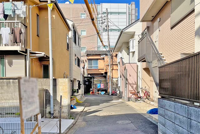 前面道路①