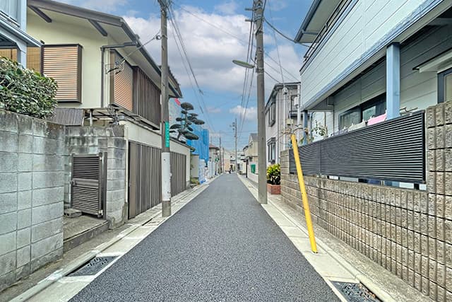 前面道路②
