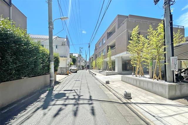 前面道路②
