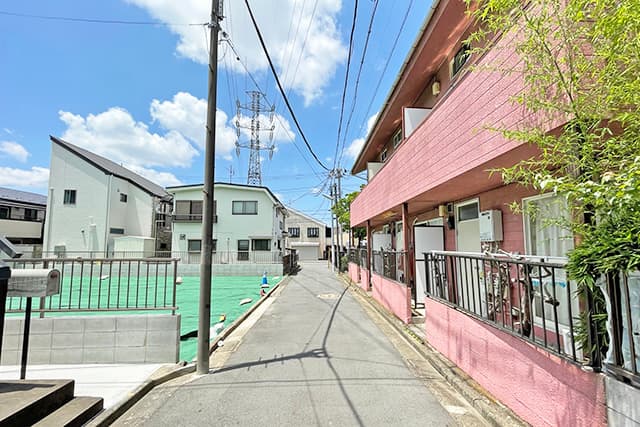 前面道路②