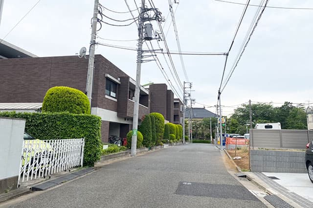 前面道路