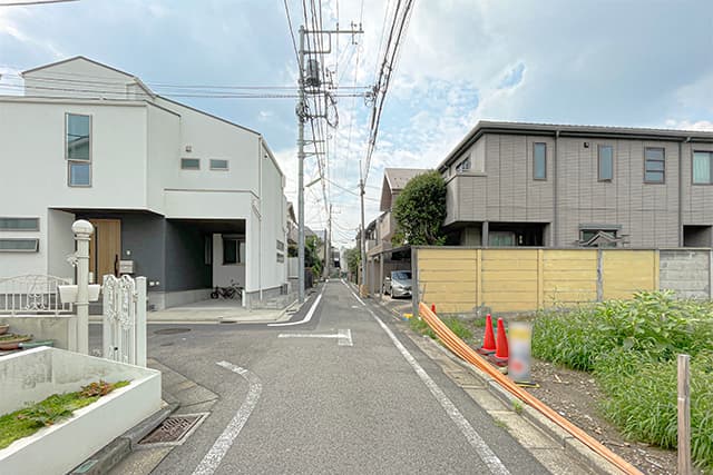 前面道路①