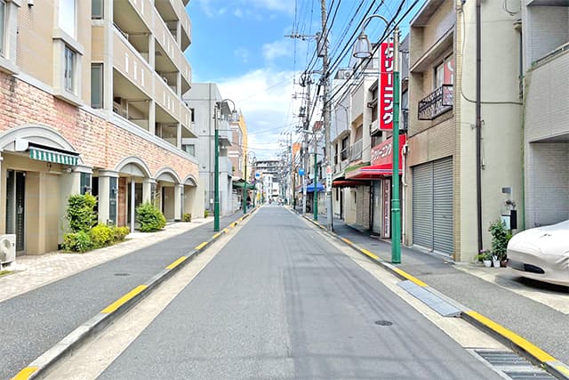 前面道路①