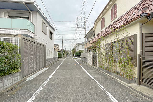 前面道路②